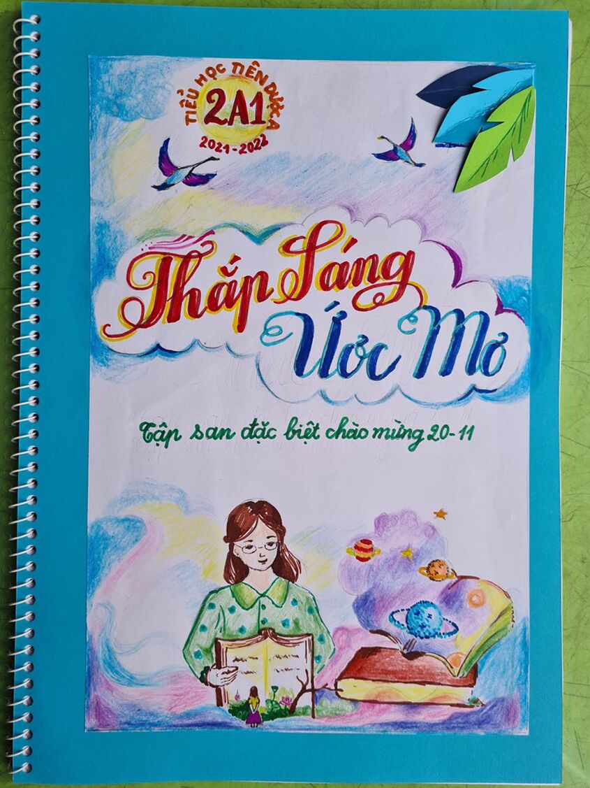 Mẫu tập san 20/11 số 6