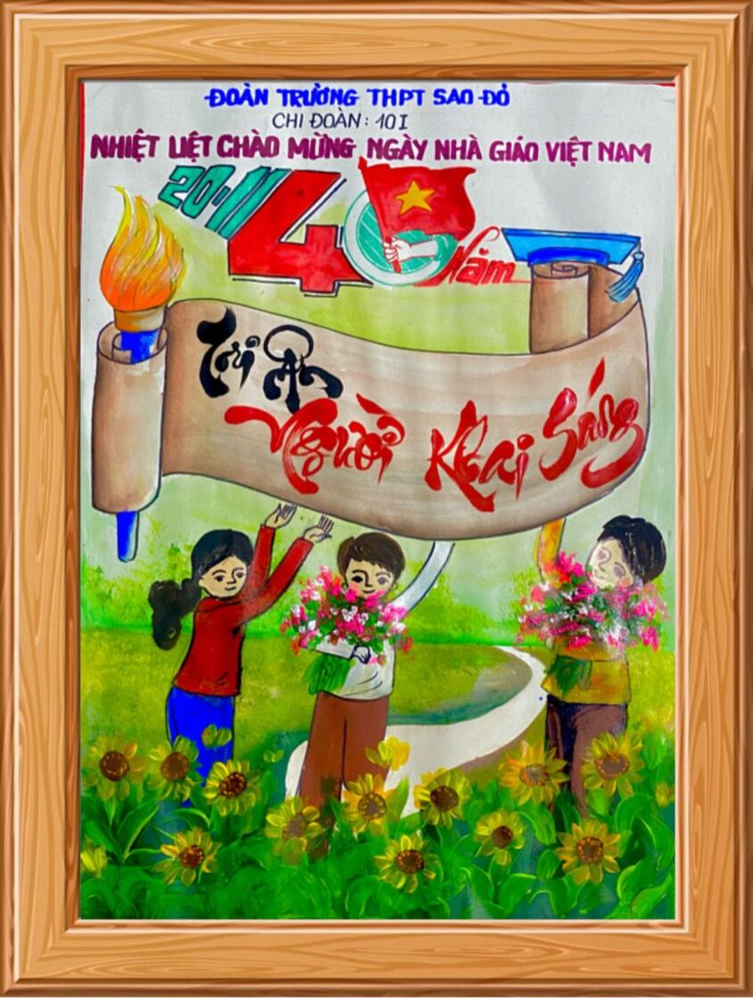 Mẫu tập san 20/11 số 7