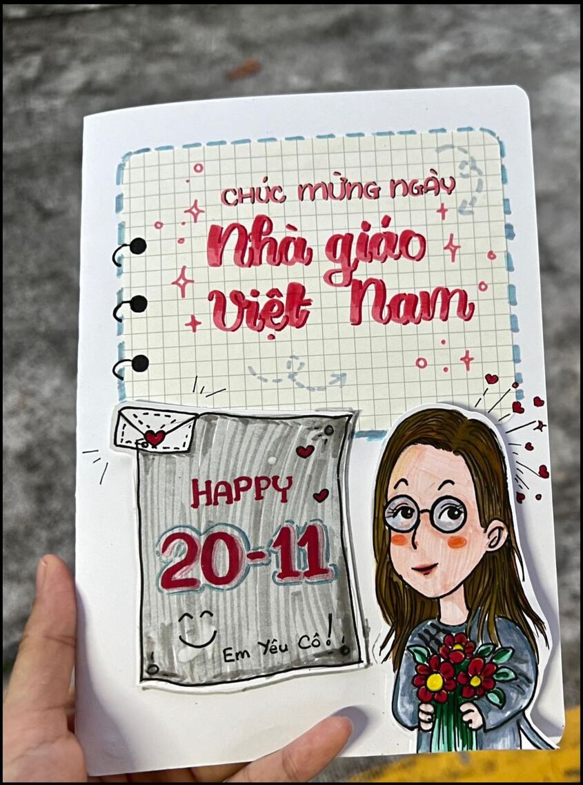 Mẫu tập san 20/11 số 9