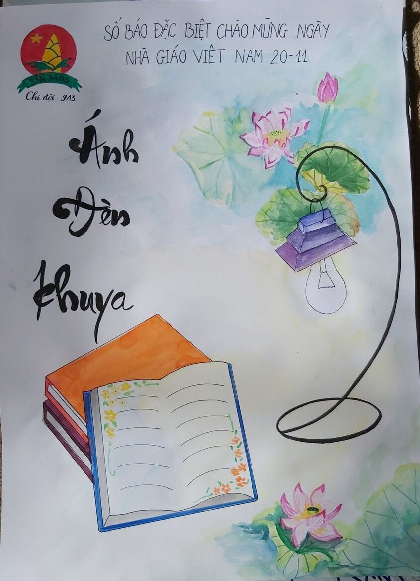 Mẫu tập san 20/11 số 12