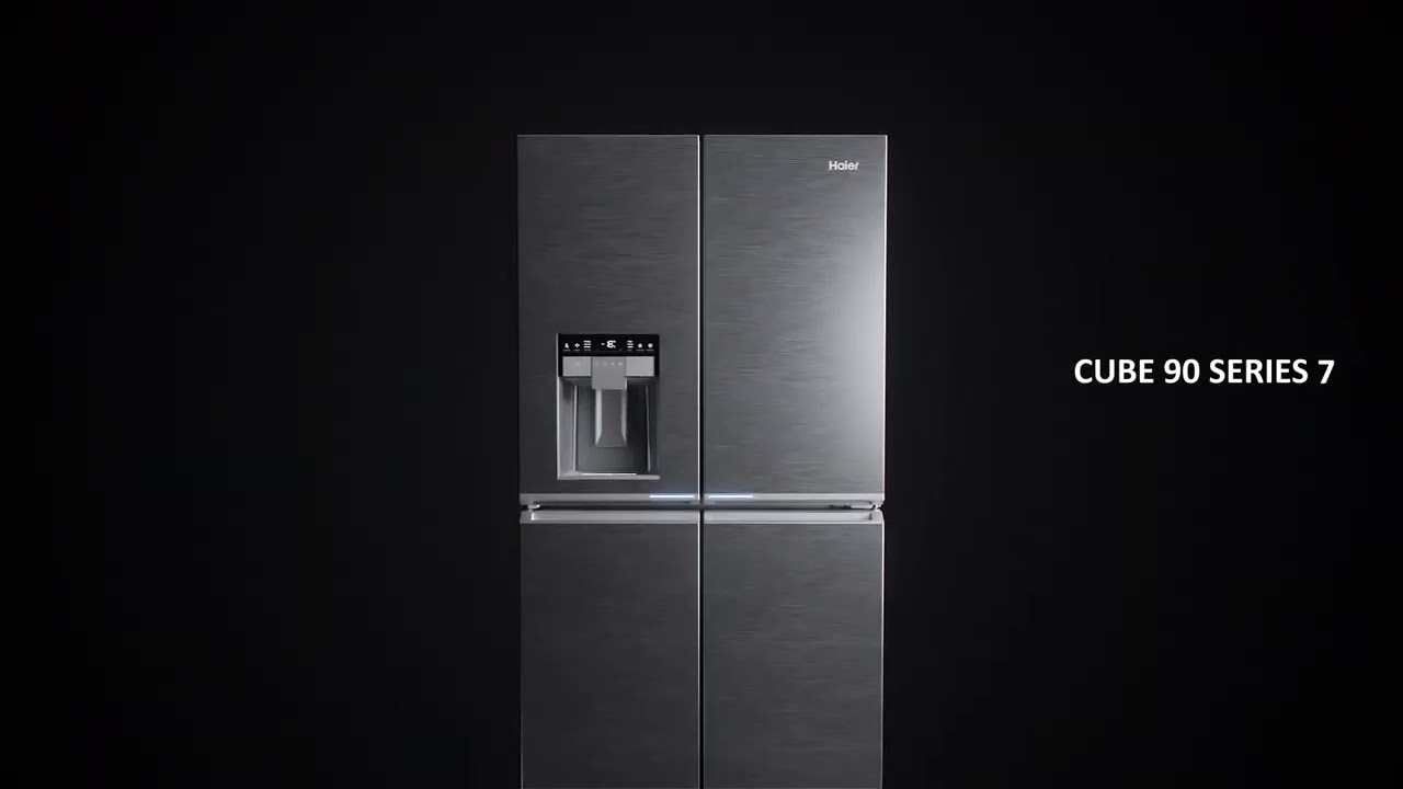 Dòng tủ lạnh Haier Cube 90 Series thiết kế 4 cửa tích hợp công nghệ diệt khuẩn ABT Pro