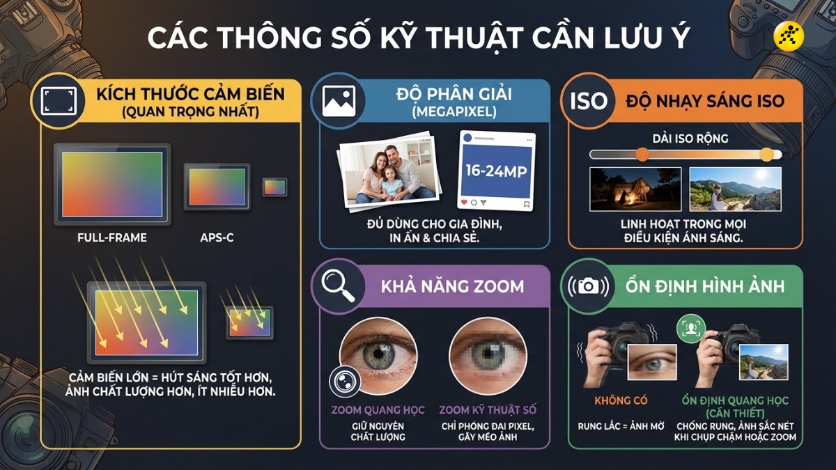 Các thông số kỹ thuật Các thông số kỹ thuật