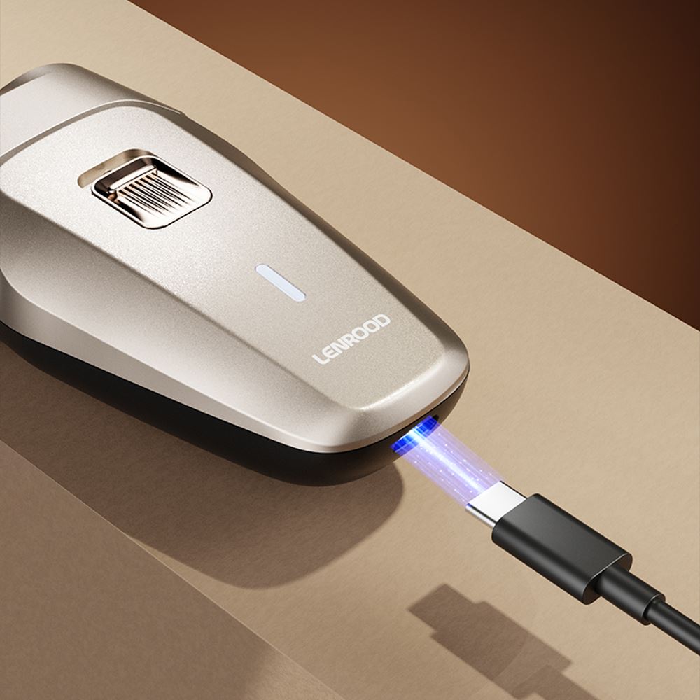 Máy cạo râu khô và ướt Lenrood LR-DS235 Đồng có thiết kế sang trọng và chắc chắn