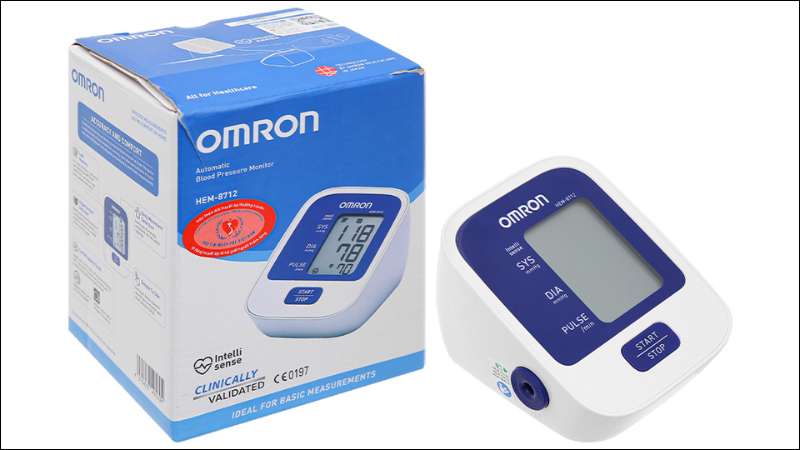C&ocirc;ng dụng của m&aacute;y đo huyết &aacute;p Omron HEM-8712