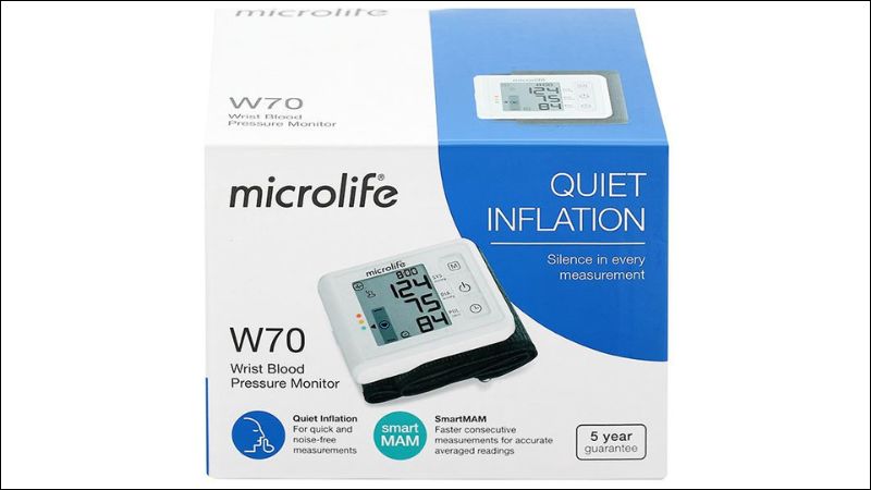 Chống chỉ định của máy đo huyết áp Microlife W70 Chống chỉ định của máy đo huyết áp Microlife W70