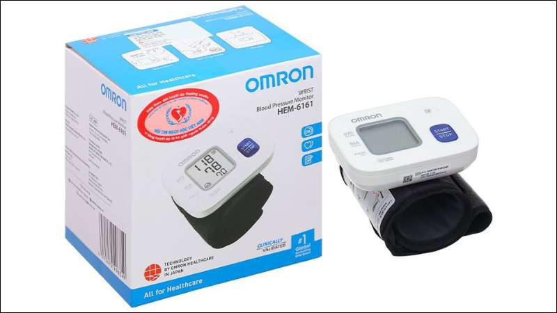 C&ocirc;ng dụng của m&aacute;y đo huyết &aacute;p Omron HEM-6161
