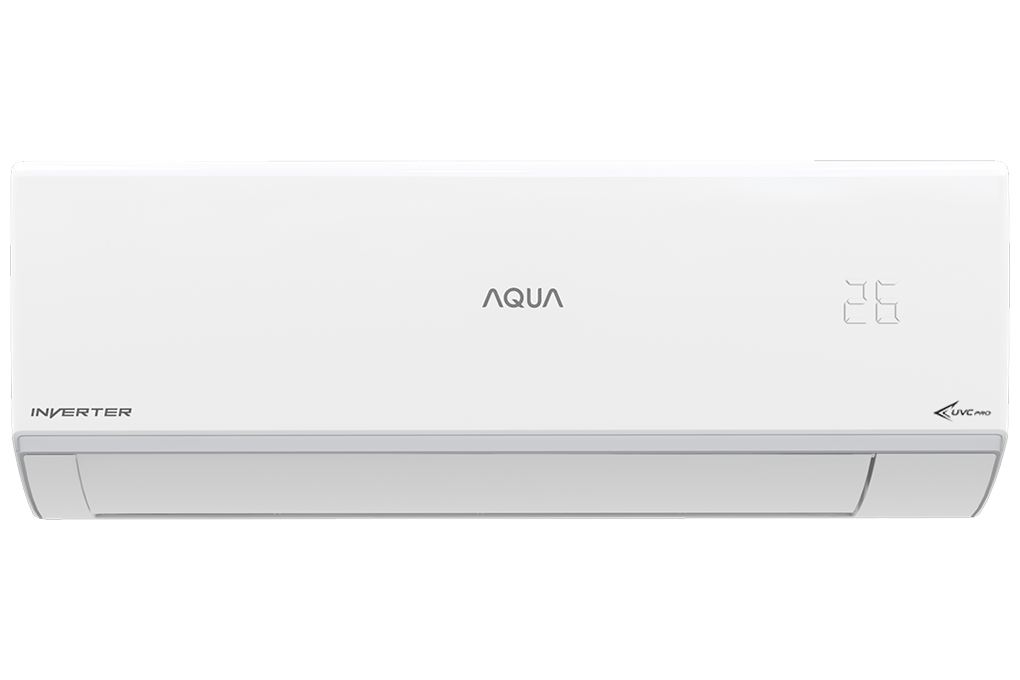 Máy lạnh Aqua Inverter 1.5 HP 12300BTU tích hợp diệt khuẩn UVC Pro cho phòng 15-20m2