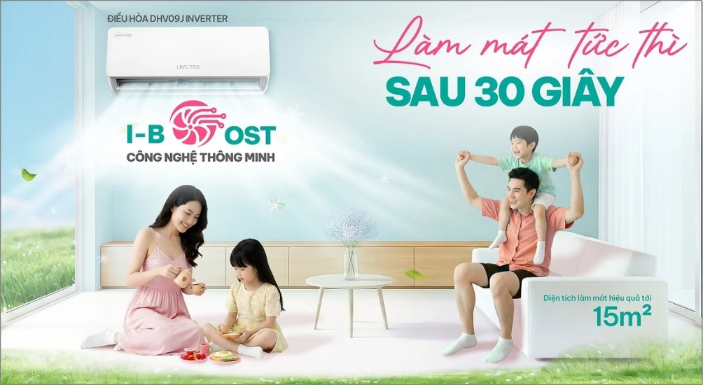 Máy lạnh Livotec là lựa chọn tối ưu giúp chủ nhà tiết kiệm tối đa chi phí đầu tư thiết bị ban đầu