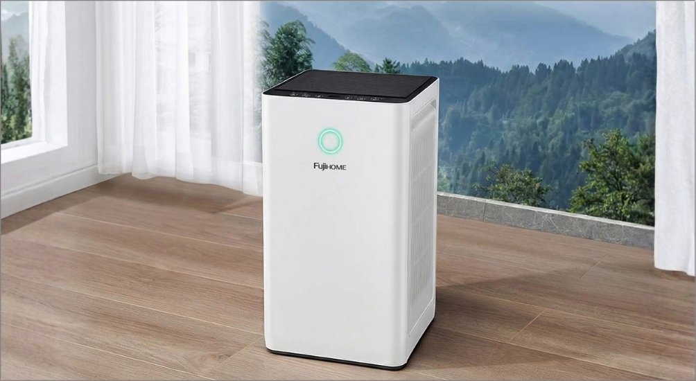 Máy lọc không khí FUJIHOME AP5Pro được trang bị công nghệ lọc tiên tiến kết hợp khả năng điều khiển từ xa qua WiFi
