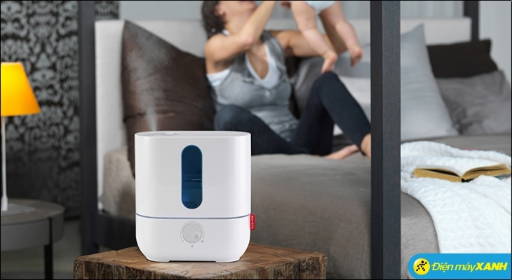 Chỉ bật máy 15-30 phút/lần, duy trì mức 40-60% để không khí dễ chịu mà không gây ẩm ướt quá mức dẫn đến vi khuẩn phát triển Chỉ bật máy 15-30 phút/lần, duy trì mức 40-60% để không khí dễ chịu mà không gây ẩm ướt quá mức dẫn đến vi khuẩn phát triển