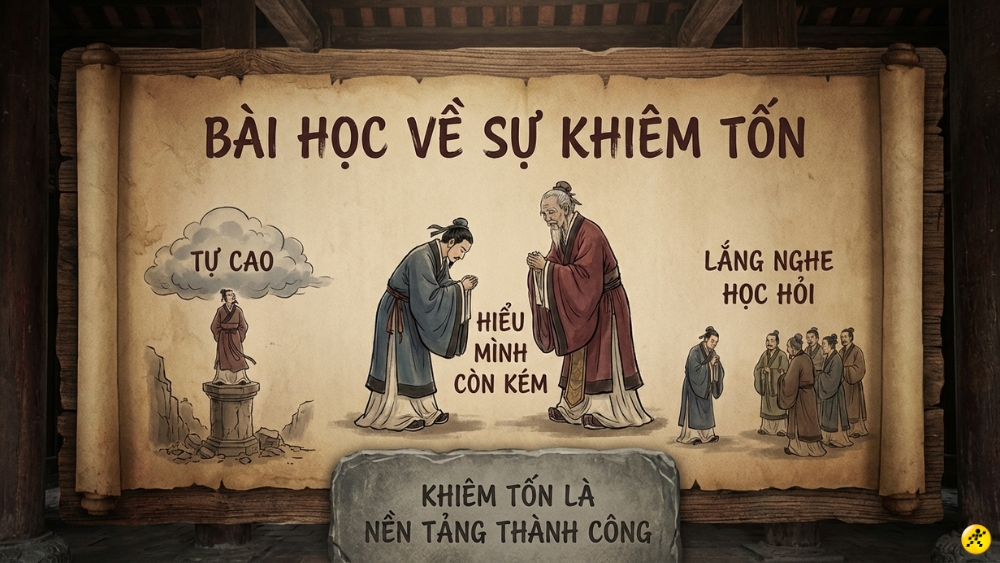 B&agrave;i học về sự khi&ecirc;m nhường