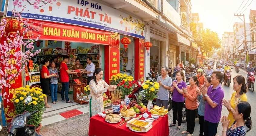 Mùng 6 Tết thường được chọn là ngày đẹp để khai xuân