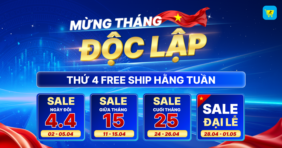 Lịch sale tháng 4 Lịch sale tháng 4