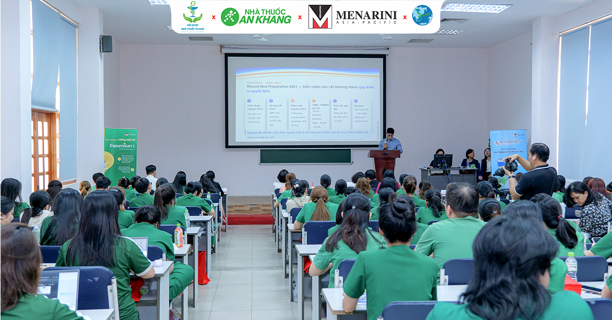 Chuyên đề “Chiến lược toàn diện trong chăm sóc vết thương và kiểm soát sẹo thẩm mỹ” được trình bày bởi BSNT. Trần Quốc Bảo