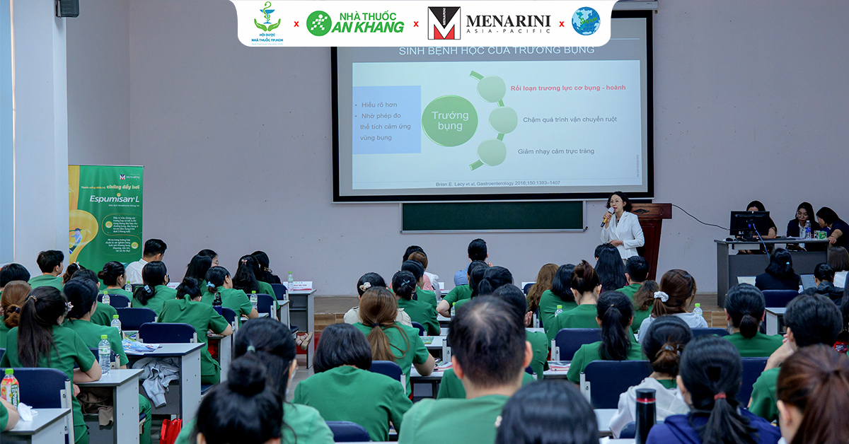 Chuyên đề “Đầy hơi do nguyên nhân đường tiêu hóa, có nên xem thường?” được trình bày bởi BS.CKII Lê Thị Kim Lý