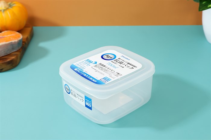Hộp đựng thực phẩm nhựa 700 ml Nakaya K426 với công nghệ Ag+ kháng khuẩn an toàn sử dụng