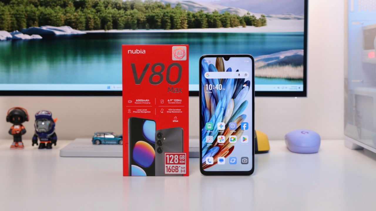 Nubia V80 series với 2 phiên bản bán tại Việt Nam, vì sao nên mua?