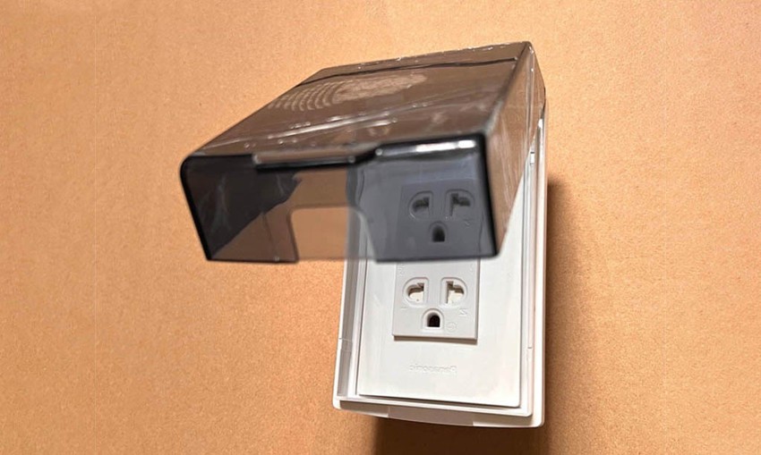 Nâng cấp ổ cắm chống giật, chống nước để tăng cường an toàn cho bếp