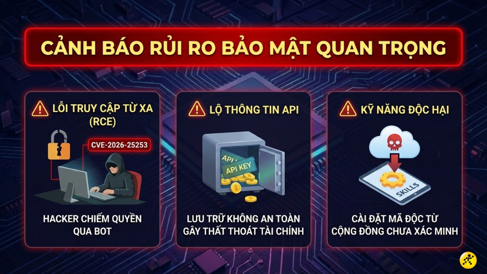 Cảnh b&aacute;o rủi ro bảo mật quan trọng
