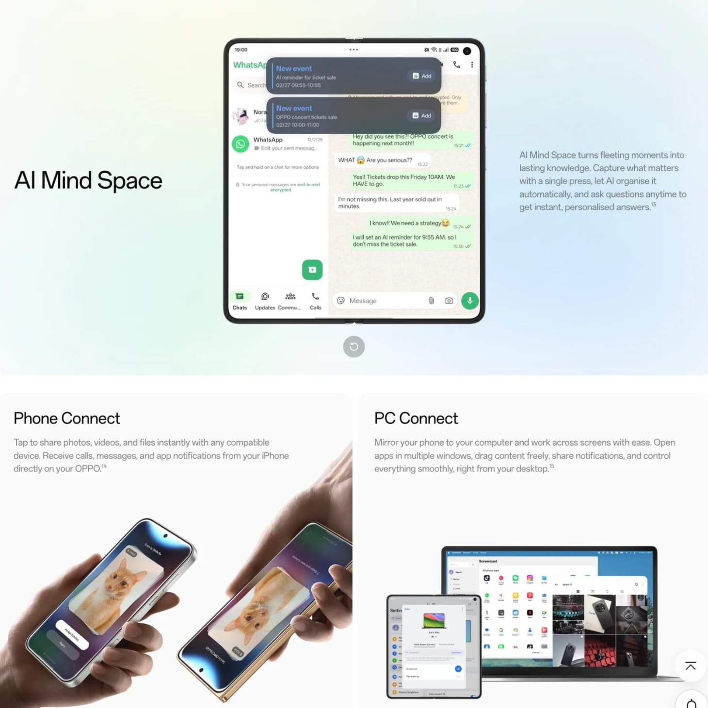 OPPO Find N6 vận hành hệ điều hành ColorOS 16 với những tính năng AI thông minh OPPO Find N6 vận hành hệ điều hành ColorOS 16 với những tính năng AI thông minh