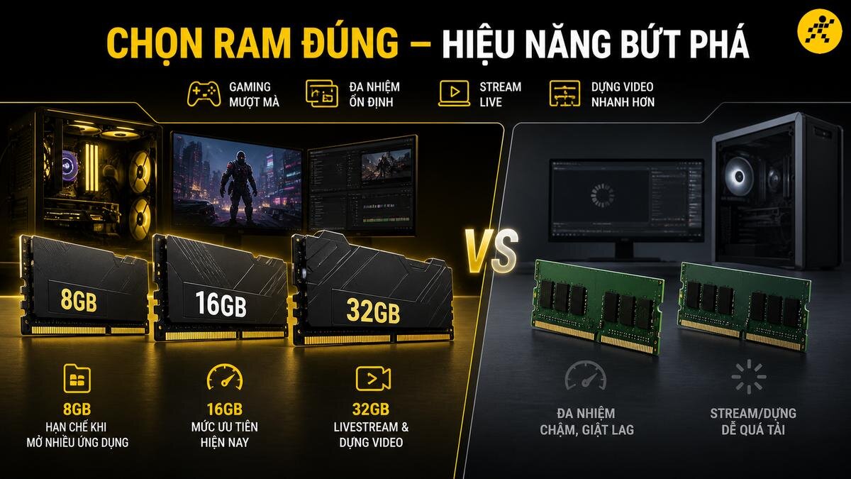 PC Gaming uu tien ram tu 16gb Máy tính PC Gaming uu tien ram tu 16gb