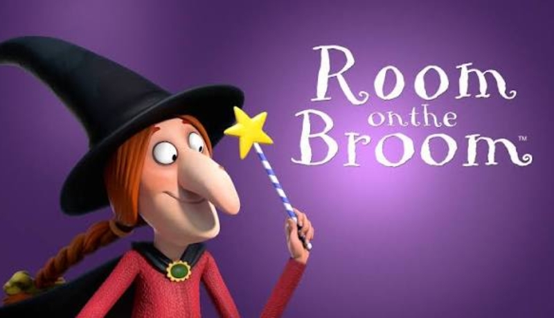 Phim hoạt hình halloween Room on the Broom - Chỗ trên chổi (2012)