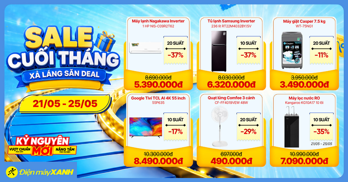 SALE CUỐI TH&Aacute;NG - XẢ L&Aacute;NG SĂN DEAL