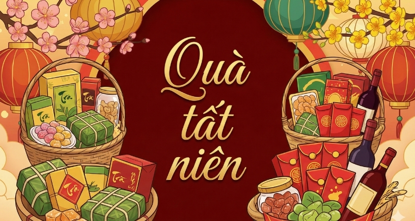 Quà tất niên thể hiện sự quan tâm, gắn kết giữa 2 bên với nhau Quà tất niên thể hiện sự quan tâm, gắn kết giữa 2 bên với nhau
