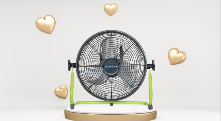 Avan cung cấp đa dạng các dòng quạt điện phổ biến như quạt cây (quạt đứng), quạt bàn, quạt treo tường, quạt sạc điện