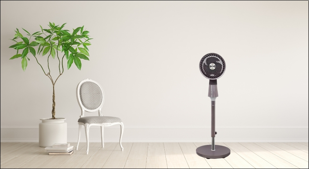 Quạt tuần hoàn Sunhouse Apex 3 cánh APF7321G với công suất 40W cùng 8 mức gió tùy chỉnh theo nhu cầu