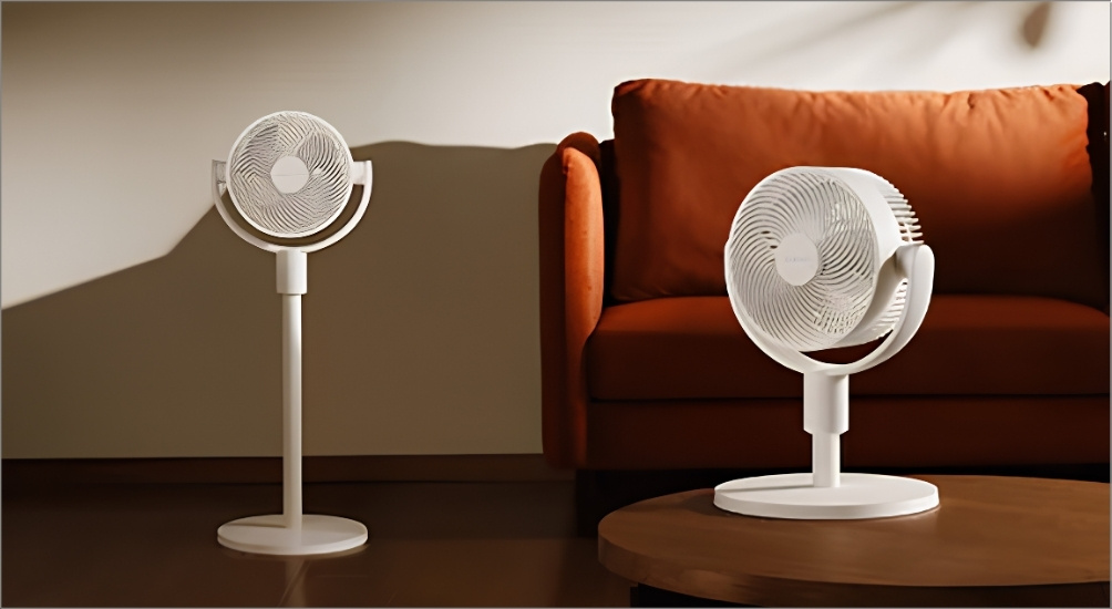 Quạt tuần hoàn Xiaomi BPLDS11DM có thiết kế 2 trong 1 có thể sử dụng dạng đứng hoặc để bàn, linh hoạt theo nhu cầu