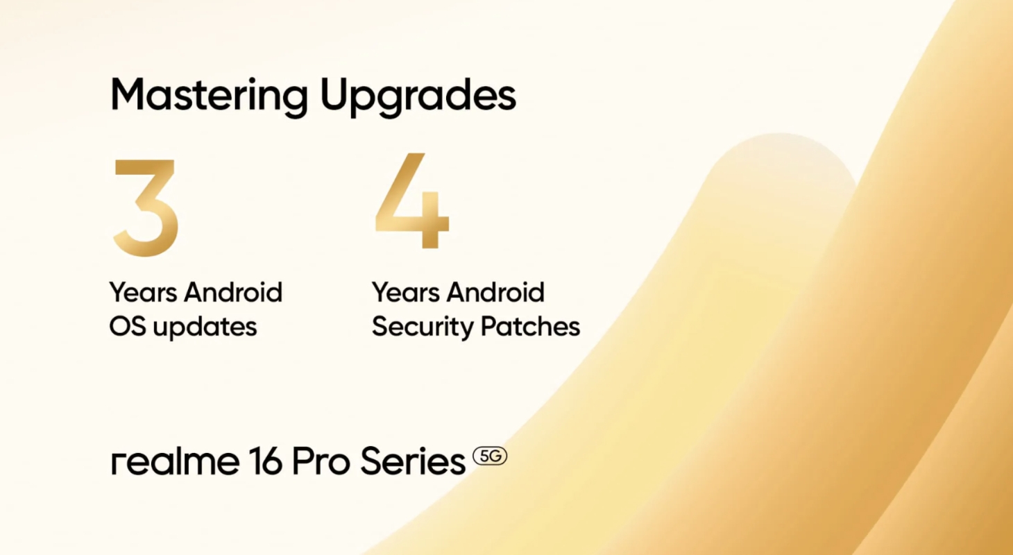 realme cam kết hỗ trợ phần mềm cho realme 16 Pro Series lên đến 3 năm realme cam kết hỗ trợ phần mềm cho realme 16 Pro Series lên đến 3 năm