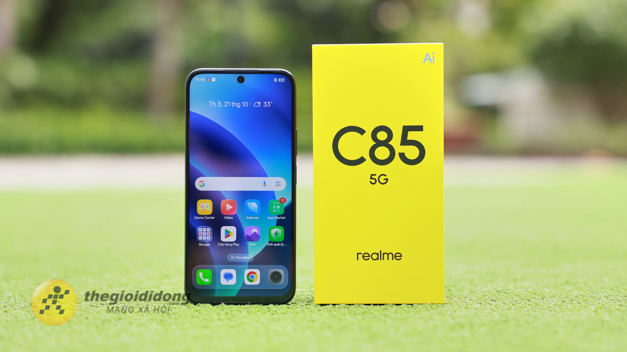 Trên Tay Realme C85 5G: Thiết Kế Mặt Lưng Đẹp Mắt, Viên Pin 7.000 Mah Và Sạc Nhanh 45 W