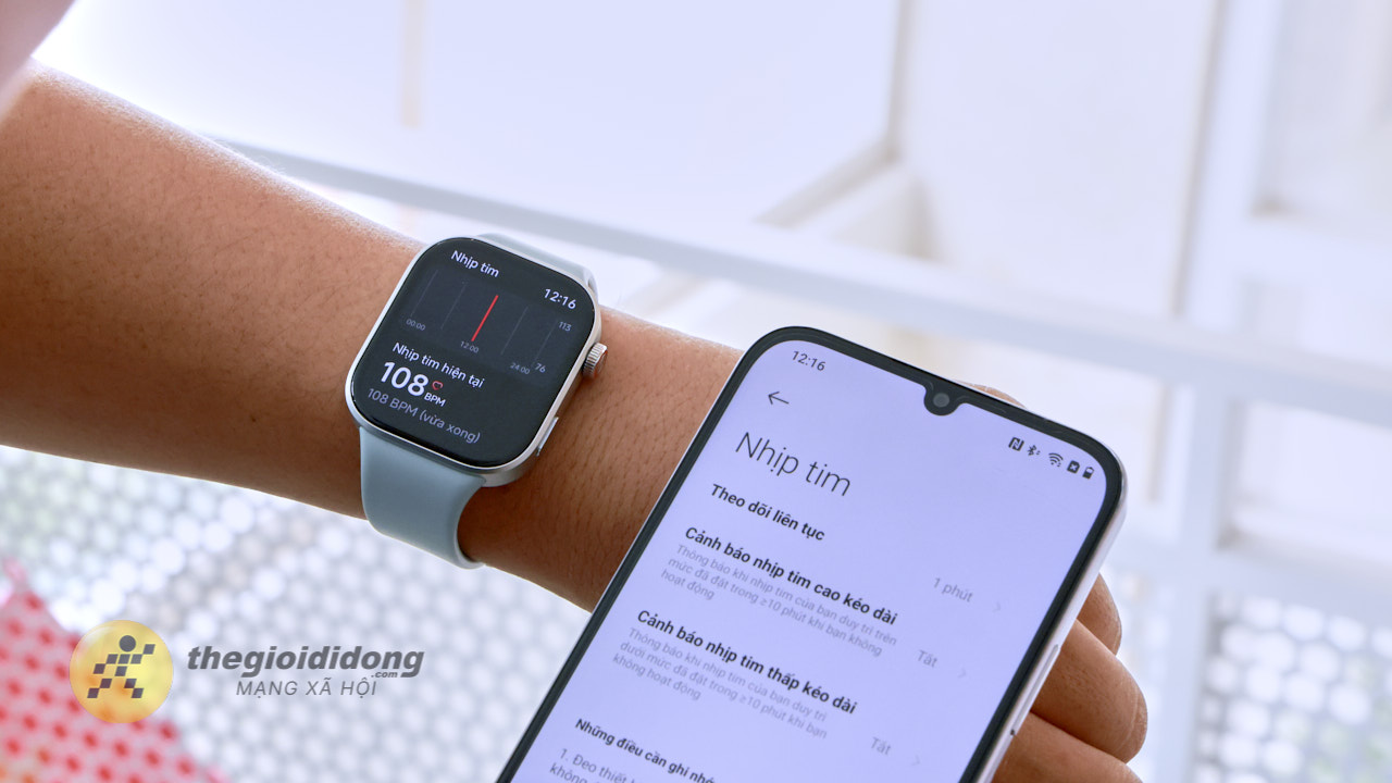 Trên tay Xiaomi Redmi Watch 6: Thiết kế hiện đại, màn hình lớn 2.02 inch, pin bền 24 ngày