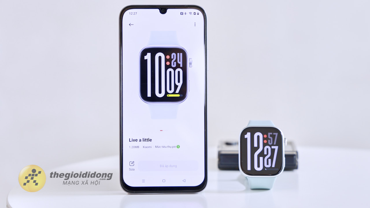 Trên tay Xiaomi Redmi Watch 6: Thiết kế hiện đại, màn hình lớn 2.02 inch, pin bền 24 ngày