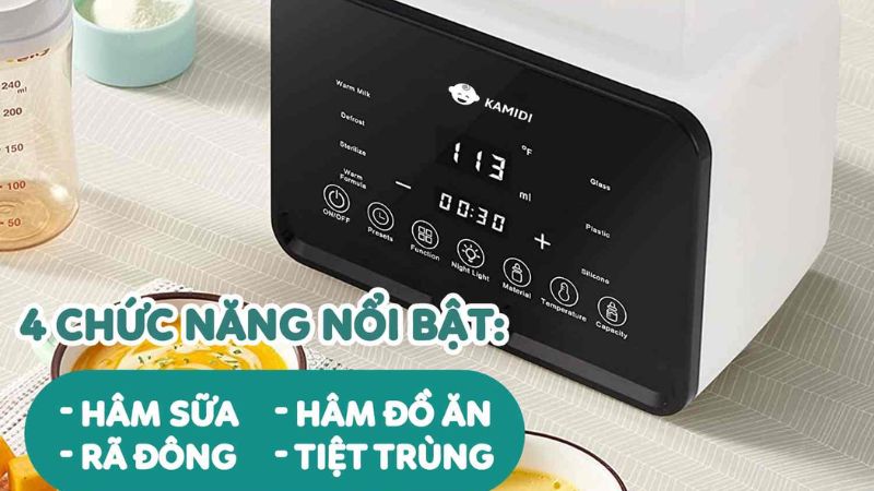 Review Kamidi Heat 1 với 4 chức năng chính Review Kamidi Heat 1 với 4 chức năng chính