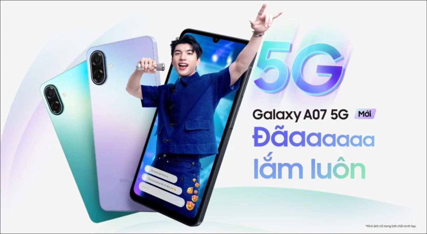 Samsung Galaxy A07 5G ra mắt vào ngày 23/01/2026 