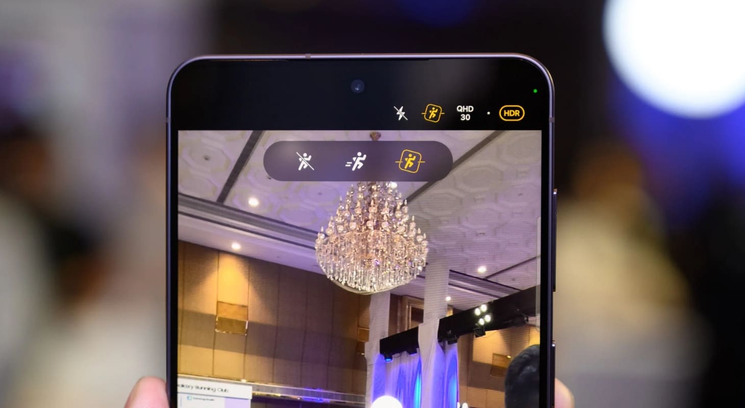 Camera của Samsung Galaxy S26 Series được trang bị chống rung tiên tiến