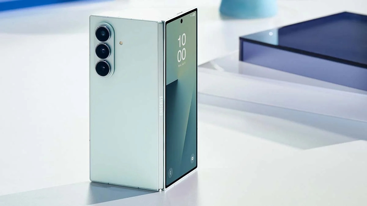 Samsung Galaxy Z Fold 8 M&agrave;u Xanh Lục - H&igrave;nh minh hoạ