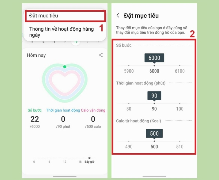 Đặt mục tiêu chi tiết phù hợp với nhu cầu cá nhân