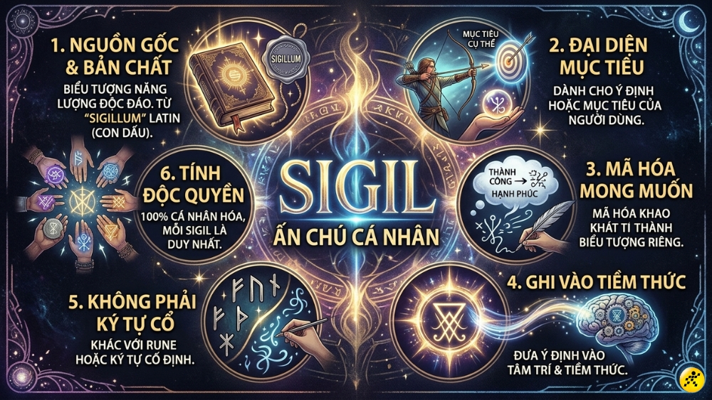 Sigil l&agrave; một biểu tượng ma thuật