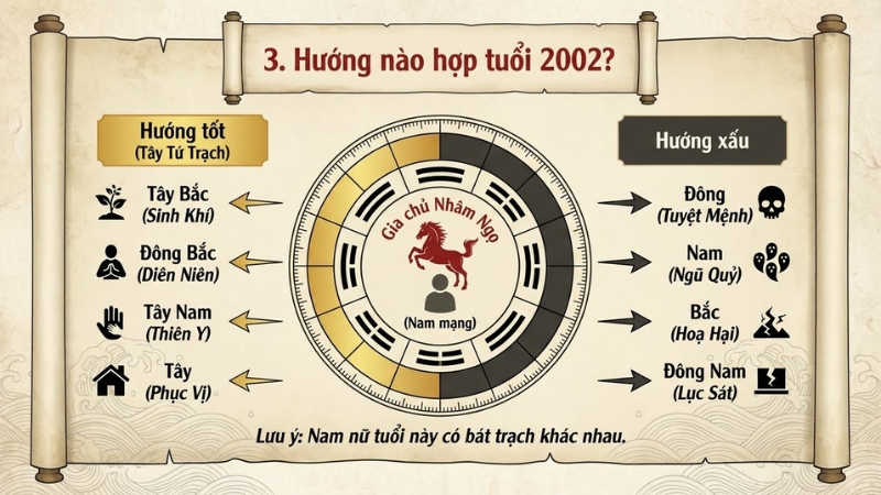 Nam 2002 hợp hướng T&acirc;y Bắc