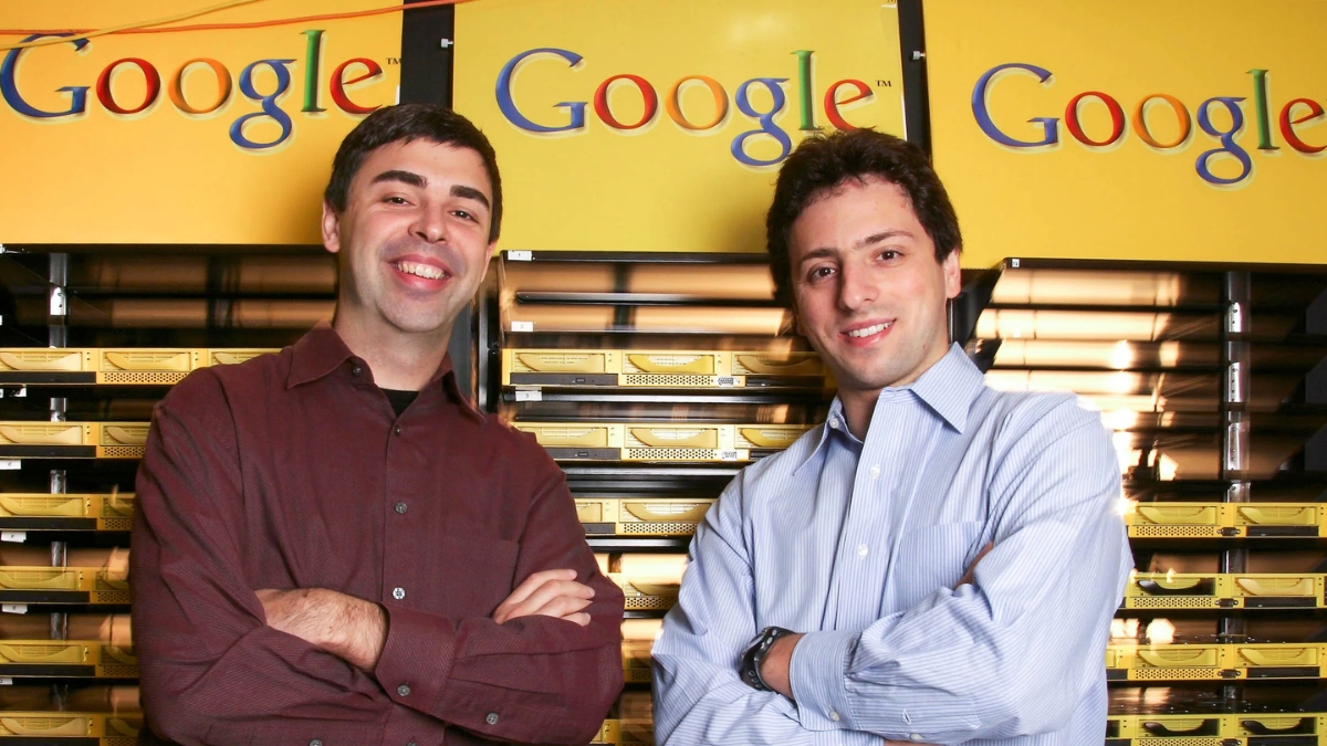 Larry Page v&agrave; Sergey Brin