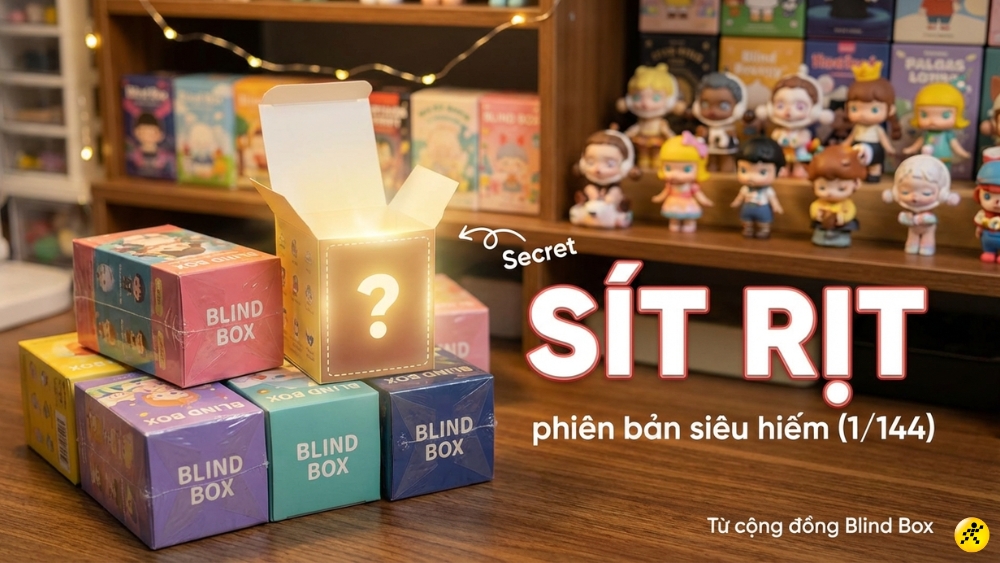 Thuật ngữ n&agrave;y bắt nguồn từ cộng đồng chơi Blind Box