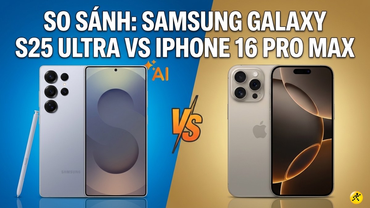 Nên mua Galaxy S25 Ultra hay iPhone 16 Pro Max Nên mua Galaxy S25 Ultra hay iPhone 16 Pro Max