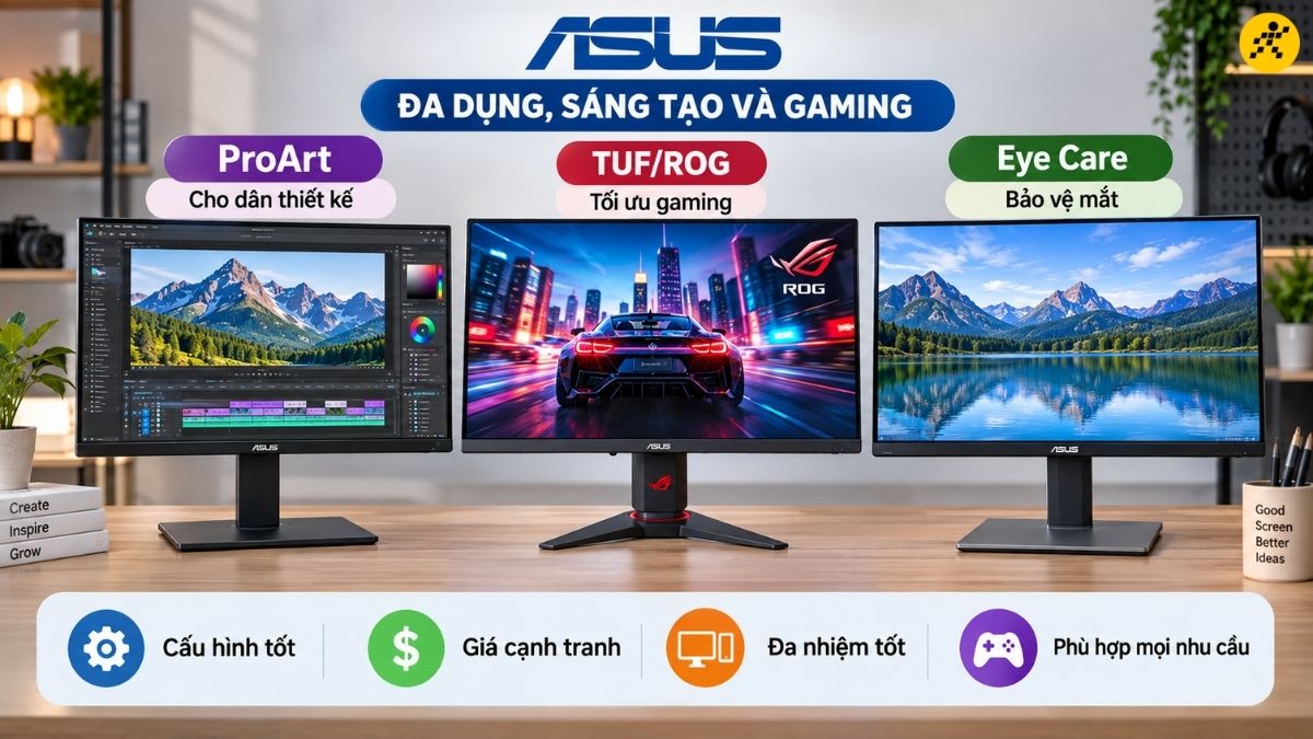 Asus sở hữu dải sản phẩm cực kỳ phong phú Asus sở hữu dải sản phẩm cực kỳ phong phú