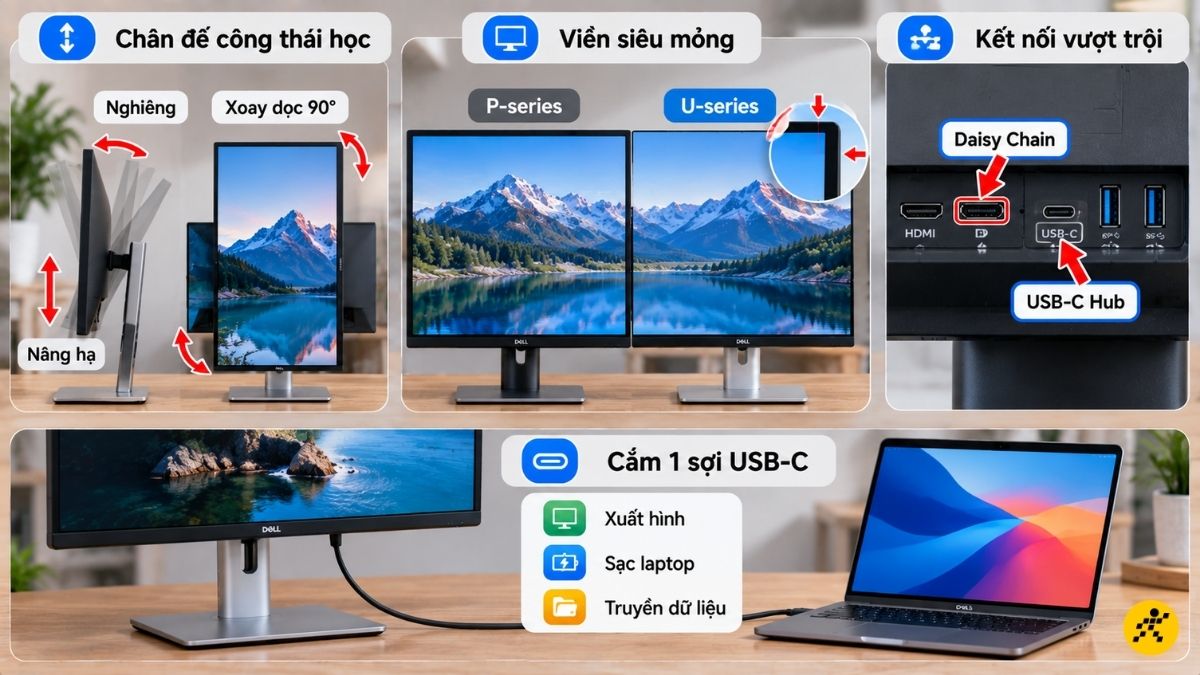Cả hai d&ograve;ng đều trang bị ch&acirc;n đế c&ocirc;ng th&aacute;i học