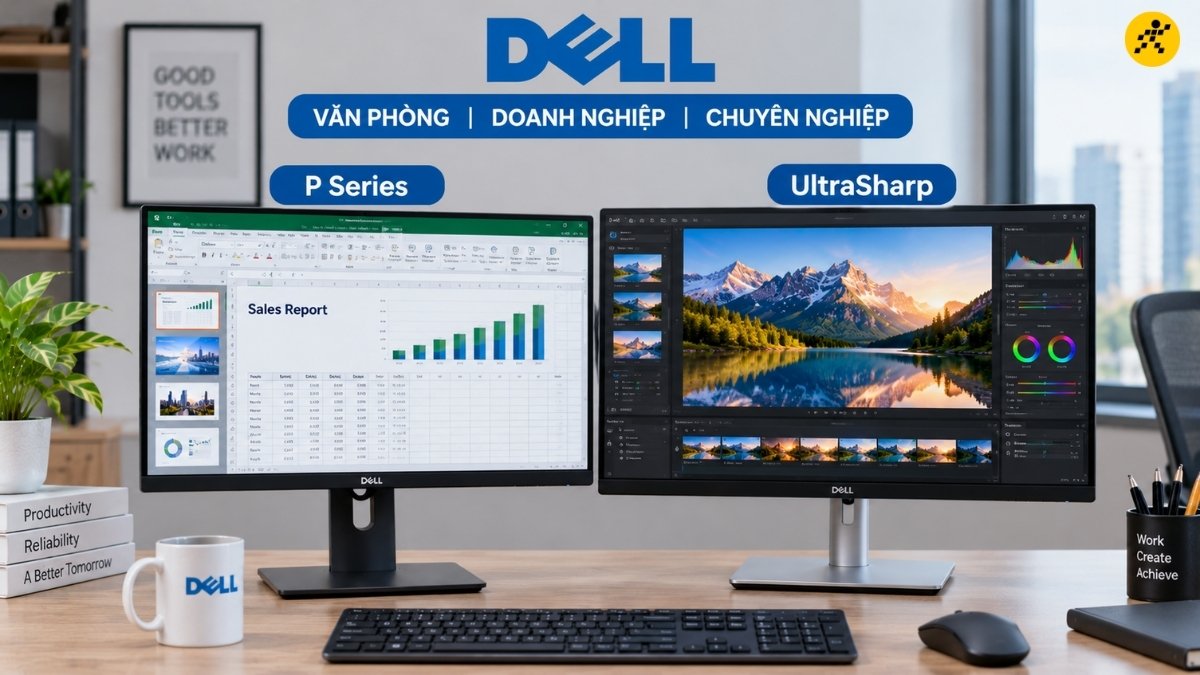 Dell l&agrave; thương hiệu mạnh trong nh&oacute;m kh&aacute;ch h&agrave;ng văn ph&ograve;ng,
