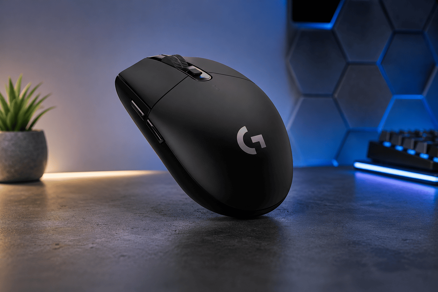 Logitech được thiết kế nhẹ nhàng với khối lượng chỉ 99g Logitech được thiết kế nhẹ nhàng với khối lượng chỉ 99g