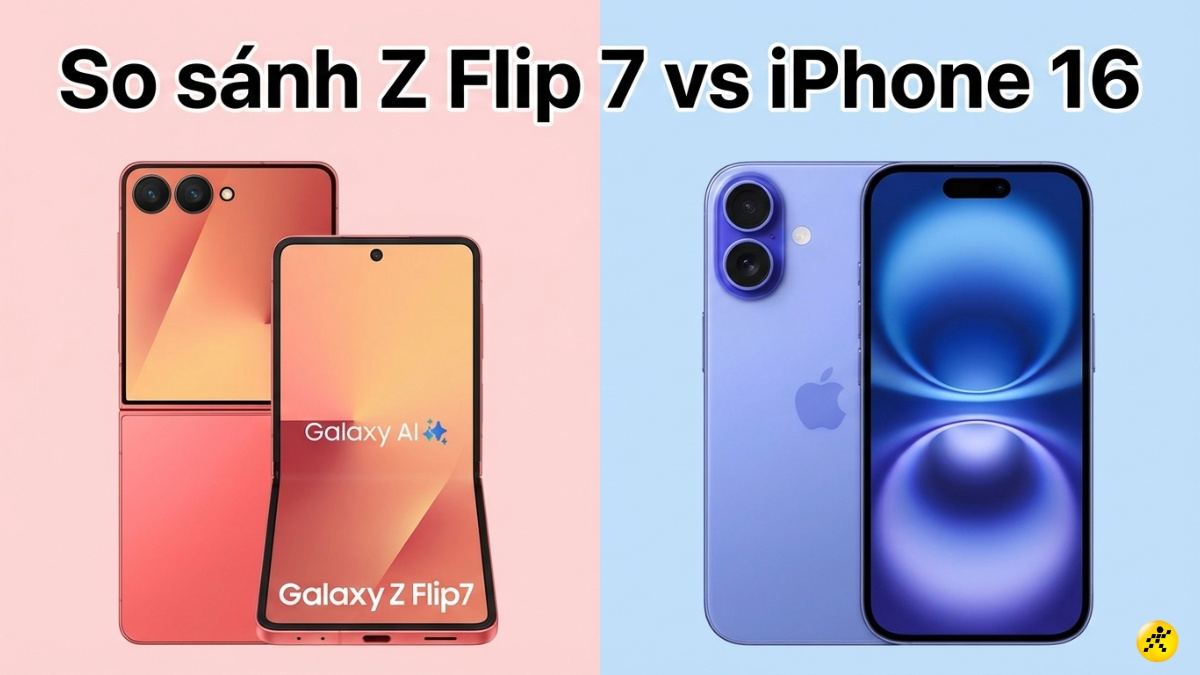 Nên mua Galaxy Z Flip 7 hay iPhone 16 Nên mua Galaxy Z Flip 7 hay iPhone 16